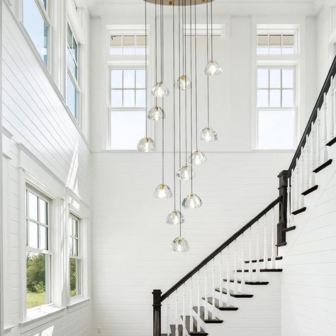 Stairway Chandelier, Entry Chandelier, Entryway Chandelier, Foyer Lighting Fixtures, Cluster Chandelier, Entry Lighting, Chandelier Led, Cluster Pendant Lighting, Foyer Lighting