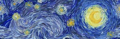 Math Notion Cover, Starry Night Wallpaper, Layout Twitter, Pastel Clouds, Immersive Art, Tablet Wallpaper, Starry Night Van Gogh, Cosmic Energy, Twitter Headers