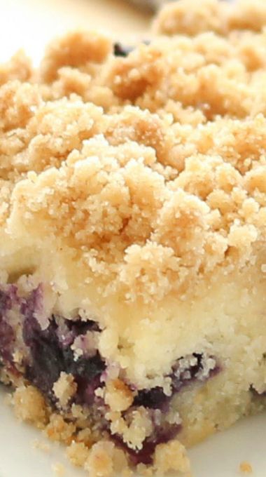 Lemon Coffee Cake, Blueberry Coffee Cake Recipe, Lemon Coffee, Blueberry Crumb Cake, Blueberry Coffee, Blueberry Coffee Cake, Blueberry Bread, Dessert Aux Fruits, Coffee Cake Recipes