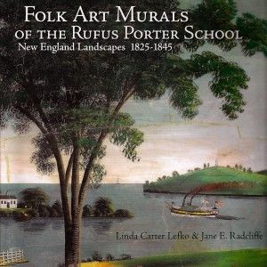 If you are interested in this Early American art form, you will enjoy the book entitled:  FOLK ART MURALS OF THE RUFUS PORTER SCHOOL, New England Landscapes 1825-1845. Description from janeburkemurals.com. I searched for this on bing.com/images Mural School, Primitive Diy, Landscape Mural, Mural Stencil, Primitive Painting, Primitive Colonial, School Murals, Wall Murals Painted, Colonial Decor