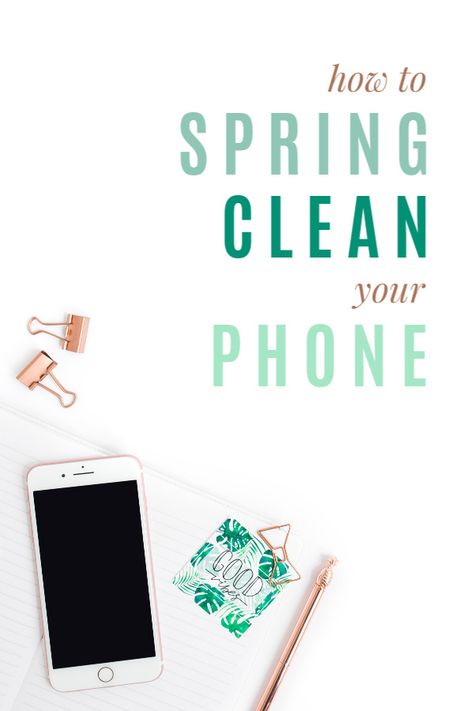 Clean Out Your Phone, Phone Detox, Clean Your Phone, Iphone Info, Youtube Sensation, Clean Phone, How To Declutter, Spring Cleaning Hacks, Diy Home Cleaning