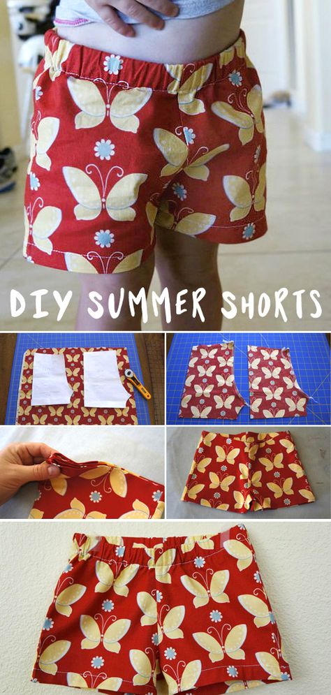 Summer Shorts! Free Pattern and Tutorial Kids Shorts Pattern Free Pdf, Baby Shorts Pattern Free Boy, Girls Shorts Sewing Pattern Free, Infant Shorts Pattern Free, 2t Sewing Pattern Free, Cotton Shorts Pattern, Girls Shorts Pattern Free, Toddler Shorts Pattern Free, Sewing Shorts Tutorial