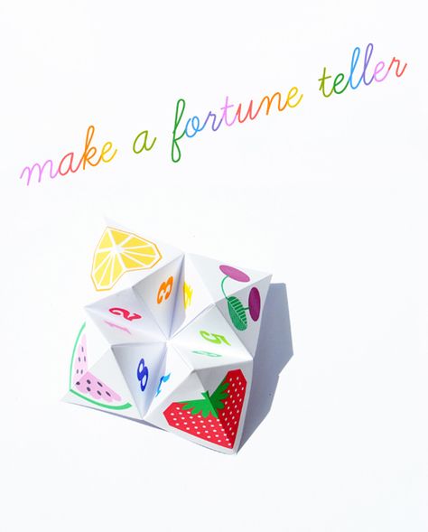 Whenever you were born this paper fortune teller can bring you lots of memories. That’s a way of foreseeing  the future and obtaining some answers. Kids love these exciting things. Even adults will love asking! If you don’t know it yet it’s time to play! It’s something funny, simple and easy to do. The best … Handmade Craft Ideas, Origami Fortune Teller, Fortune Teller Paper, Mason Jar Crafts Diy, Diy Origami, Fun Easy Crafts, Crafts To Make And Sell, Craft Projects For Kids, Fortune Teller