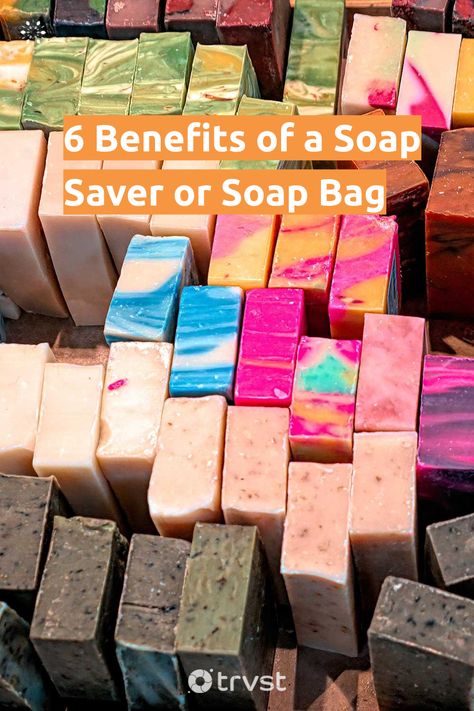 Soap Saver Bag, Bar Soap Holder, Help Save Money, Soap Bag, Soap Saver, Diy Bar, Soap Tray, Soap Holder, Reduce Waste