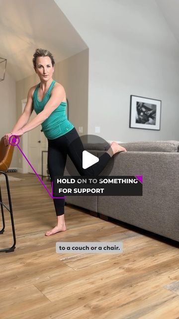 Megan Dahlman on Instagram: "[SAVE this one!] Painful knees, but you feel like a clumsy gymnast when trying to stretch your quads? Too tight to even grab your foot?! 😬 That’s totally ok! This easy modification puts you in the ideal position to get a high quality stretch through your quads and even hip flexors 👍🙌 (So great, right?!)   What are some of the benefits of doing this type of stretch?   💥 Tight quads & hip flexors can lead to a lot of knee pain, especially knee cap pain 😬   💥 Tight quads/hip flexors can pull your pelvis out of alignment and lead to low back pain  💥 Tight quads/hip flexors can lead to compensation patterns that even impact your ankles and feet … ouch!!!   Please note: if the back of your couch is still too high, just lay your foot over the arm of chair or an Quad Stretches Tight, Quad Stretch, Knee Cap, Hip Flexors, Knee Injury, Hip Flexor, Low Back Pain, Knee Pain, Gymnast