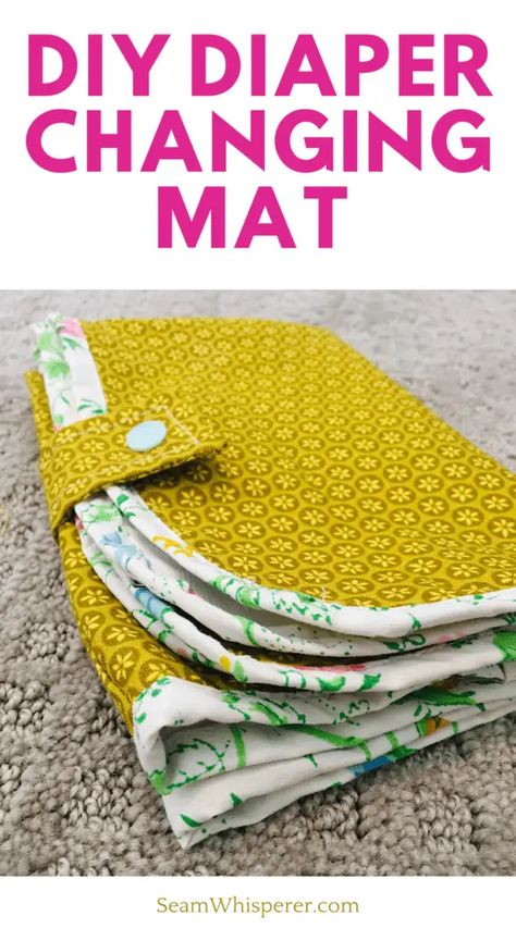 Baby Changing Pad Pattern, Diy Changing Mat, Diy Changing Pad Travel, Baby Change Mat, Changing Pad Diy, Changing Pad Cover Pattern, Changing Mat Pattern, Diy Changing Pad, Baby Things To Sew