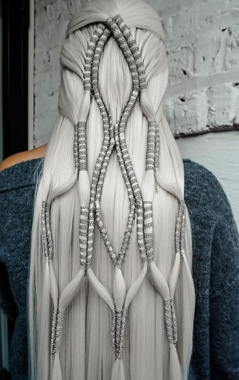 Hair Muse, Avant Guard, Medieval Hairstyles, Viking Braids, Braid Inspiration, Hair Mistakes, Viking Hair, Nice Hair, Fantasy Hair