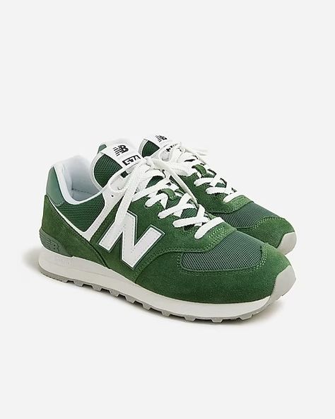 Women's Clothing - Sneakers Shoes | J.Crew Shoes Nike Aesthetic, Green New Balance, Green Sneakers, New Balance 574, Knit Sneakers, Shoe Inspiration, New Balance Sneakers, Shoe Inspo, Sneakers For Women