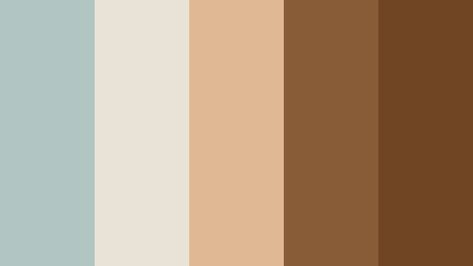 Blue & Brown Pastels Color Scheme » Blue » SchemeColor.com Good Omens Color Palette, Pastel Brown Color Palette, Brown And Blue Palette, Brown Pallete Color, Brown Blue Color Palette, Blue Brown Color Palette, Brown And Blue Color Palette, Blue And Brown Color Palette, Marina Wedding