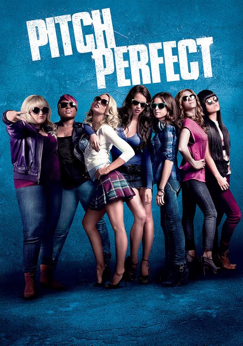 Pitch Perfect movie poster image Brazil Movie, Best Chick Flicks, Pitch Perfect Movie, Pitch Perfect 1, Pitch Perfect 2012, Tam Film, Big Movie, Adam Devine, Skylar Astin