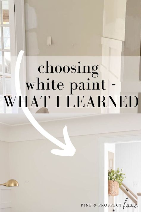 Best Whole House White Paint Color, The Best White Paint For Walls, Different Shades Of White Paint, Different White Paint Colors, Best Interior White Paint Colors 2024, 2023 White Paint Colors, White Wall Colors Sherwin Williams, White Colors For Walls, Painters White Behr Paint