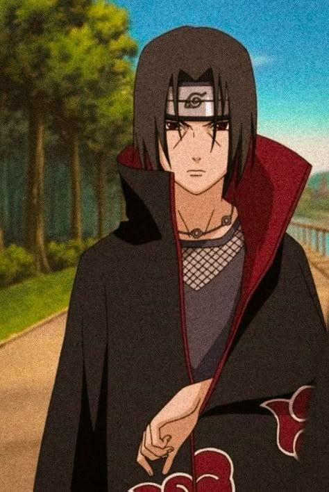 Itachi Uchiha With Hat, 90s Cafe, Anime Naruto Itachi, Itachi And Izumi, Itachi Anime, Halo Backgrounds, Naruto Itachi, Creative Branding Design, Gemini Tattoo