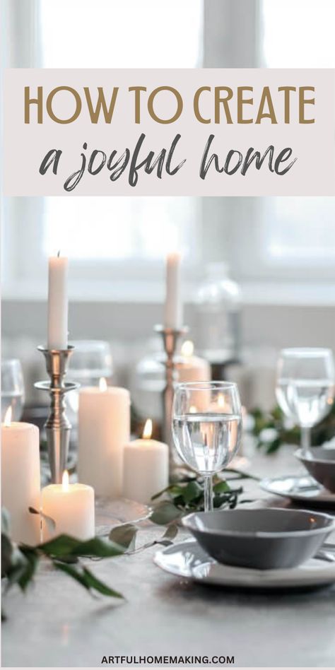 Use these tips to help create a joyful atmosphere in your home. Biblical Minimalism, Homemaking Binder, Trad Wife, Homemaker Schedule, Ruth 1, Year Planning, Happy Homemaking, Christian Homemaking, Organizational Ideas