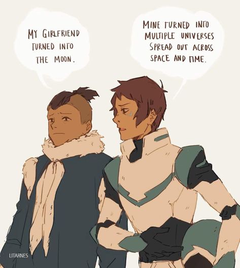 Voltron Langst, Space Garden, Lance Mcclain, Voltron Funny, Klance Comics, Voltron Comics, The Last Avatar, The Last Airbender Art, Last Airbender Art