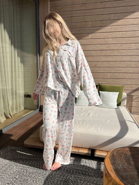 Pyjama Aesthetic, Pajamas Aesthetic, Pajamas Fashion, Summer Sleepwear, Cosy Outfit, Cute Pajama, Djerf Avenue, Elegant Outfit Classy, Pajama Fashion