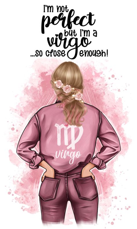 Virgo zodiac sign, horoscope, Virgo girl, personalized zodiac signs Horoscope Virgo, Aries Girl, Horoscope Art, Virgo Art, Zodiac Sign Aries, Virgo And Taurus, Baby Cartoon Drawing, Virgo Zodiac Sign, Virgo Girl