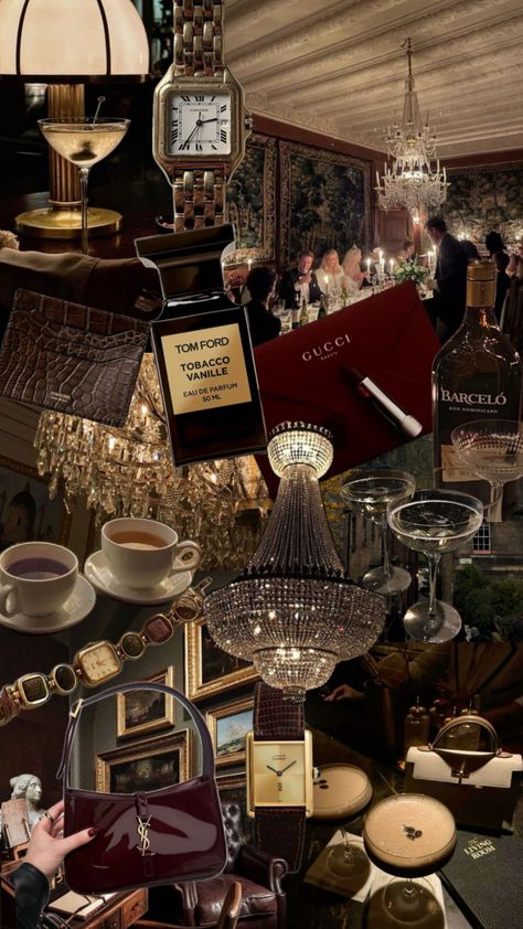 Lux Life #wallpaper #aesthetic #fyp #tomford #martini #designer #fall #autumn Luxury Fall Aesthetic, Luxury Items Aesthetic, Life Wallpaper Aesthetic, Soft Luxury Aesthetic, Rich Aesthetic Wallpaper, Luxury Aesthetic Wallpaper, Martini Wallpaper, Mood List, Parfum Gucci