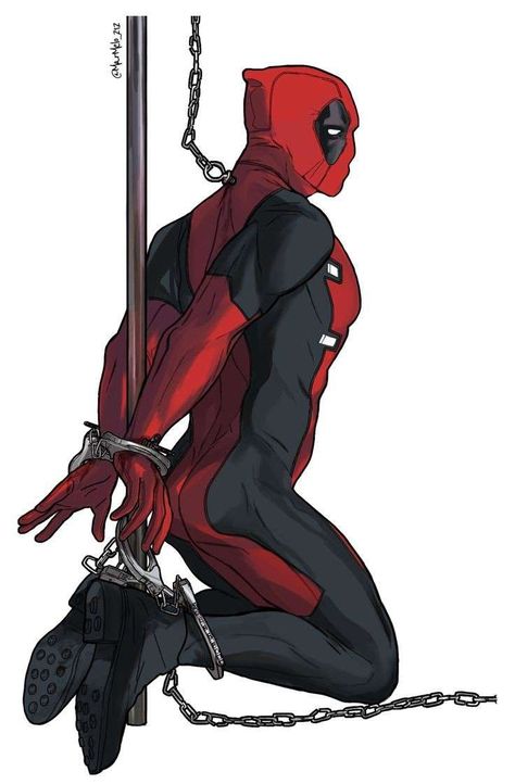 Deadpool Outfit, Deadpool Fan Art, Deadpool X Spiderman, Deadpool Funny, Lady Deadpool, Deadpool Art, Deadpool And Spiderman, Deadpool Comic, Escalated Quickly