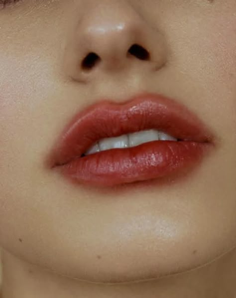 Downward Turned Lips Aesthetic, Natural Red Lips Aesthetic, Sharp Nose Aesthetic, Smudgy Lips, Light Red Lips, Heavy Lower Lips Aesthetic, Natural Lips Aesthetic, Lips Aethstetic, Lips Aesthetic Red