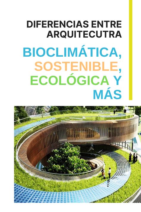 Bioclimatic Architecture, Green Architecture, Eco House, Eco Friendly House, Green Building, Model Homes, Interior Architecture Design, Autocad, Art And Architecture