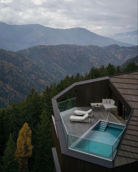 Forestis Dolomites Hotel, Forestis Dolomites, Luxury Architecture, Dream Place, The Dolomites, Dream Travel Destinations, Contemporary Luxury, Magical World, Futuristic Design