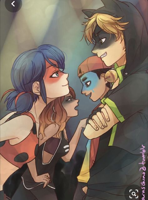 Mlb Fan Art, Ladybug E Catnoir, Ladybug Und Cat Noir, Mlb Comics, Photographie Indie, Catnoir And Ladybug, Miraculous Ladybug Kiss, Miraculous Ladybug Oc, Miraculous Wallpaper