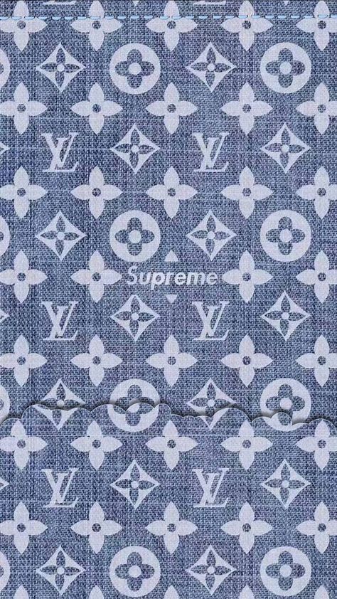 Louis Vuitton Wallpaper, Brand Wallpaper, Denim Wallpaper, Louis Vuitton Iphone Wallpaper, Supreme Iphone Wallpaper, Louis Vuitton Supreme, Iphone Wallpaper Vsco, Hype Wallpaper, Wallpaper Fashion