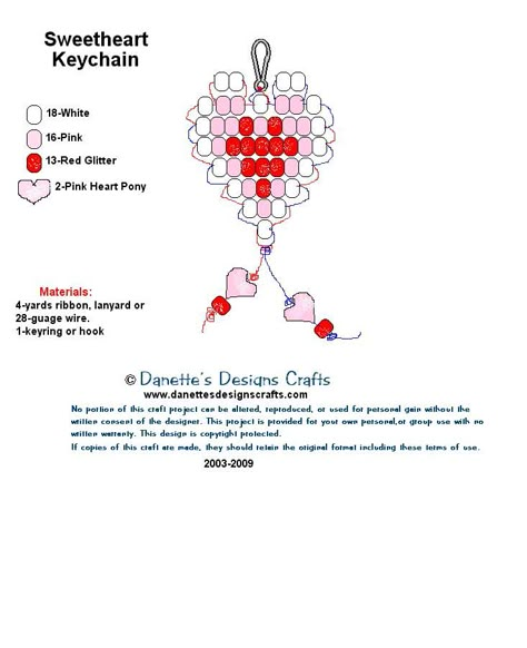 Pony Bead Heart Pattern, Seed Bead Keychain Pattern, Animal Bead Keychain Patterns, Pony Bead Heart, Bead Animals Patterns Easy, Beaded Keychains Patterns, Bead Buddies, Pony Bead Animals, Cat Beads