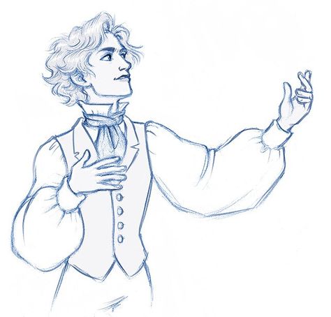 juanjoltaire Puffy Sleeves Drawing Reference, Puff Sleeve Drawing Reference, Big Sleeves Drawing Reference, Puffy Sleeve Reference, Holding Potion Pose Reference, Poet Drawing Reference, Sleeves Art Reference, Puffy Sleeve Drawing, Drawing Puffy Sleeves