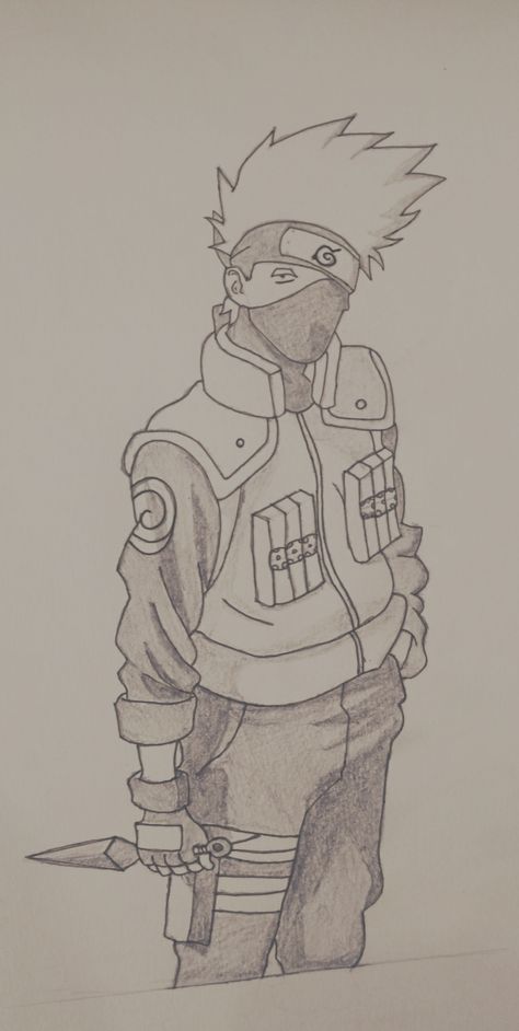 This is Kakashi Hatake for you guys. Kakashi Full Body Sketch, Kakashi Hatake Sketch, Kakashi Drawing, Body Sketches, Basketball Is Life, Kakashi Hatake, Full Body, Basketball, Sketch