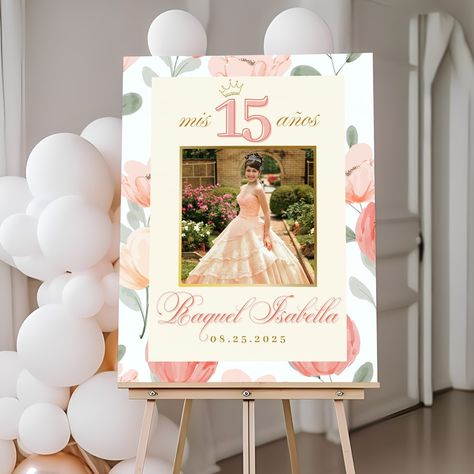 #quinceañera #quinzeanos #fifteen #quinzeanos #fifteen #fifteenthbirthday #sweetsixteen #sweetsixteenparty #partydecoration #partydecorations #teenparty #birthdayparties #birthdaypartydecor #birthdaypartydecoration #15thbirthday #15thbirthdayparty #sweet15 #misquince #misquinceaños #xv #xvanos #quinceanera #birthdaysign #welcomesign Foam Board Printing, Welcome Signs, Photo Poster, Pink Acrylic, Pink Acrylics, 15th Birthday, Birthday Decor, Acrylic Sign, High Gloss Finish