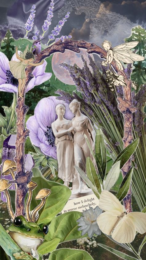 lavender and lilac #aesthetic #nature #wallpaper #collage #green #lilac #lavender #purple #frogs Lilac Aesthetic, Lavender And Lilac, Golden Wallpaper, Posters Aesthetic, Frog Wallpaper, Wallpaper Collage, Lilac Lavender, Aesthetic Nature, Lavender Purple