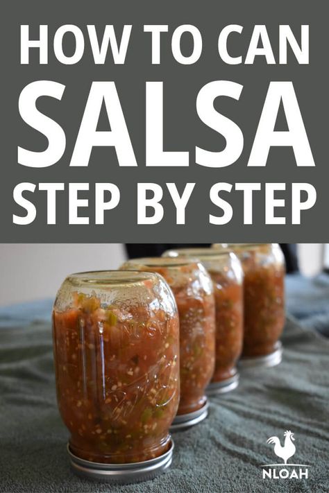 How To Can Salsa, Homemade Canned Salsa, Can Salsa, Canning Homemade Salsa, Roasted Salsa Recipe, Canned Salsa Recipes, Salsa Canning Recipes, Sweet Salsa, Simmering Pot