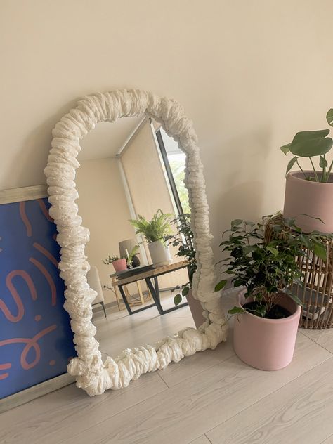 Cloud Mirror, Cool Mirrors, Redecorate Bedroom, Dream House Rooms, Diy Mirror, Shop Interiors, Room Inspiration Bedroom, Dream Decor, Aesthetic Bedroom