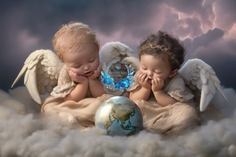 I hope the picture speaks any language ♥ - Marina Martinsson Angel Valkyrie, Angel Baby Pictures, Angels Looking Down From Heaven, Fallen Saga, Angel Baby Painting, Angel Baby Cartoon, Angelic Art, Love Angel Music Baby, Angels Wings