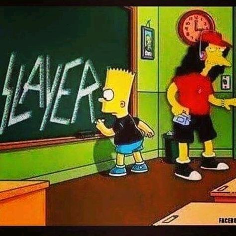 Slayer Band, Passionate People, The Simpsons, Amazing Things, Band