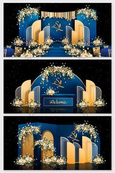 Wedding Stage Ideas, Wedding Background Decoration, Wedding Stage Design, Stage Ideas, Wedding Backdrop Design, Wedding Backdrop Decorations, Wedding Design Decoration, Hand Painted Wedding, Stage Backdrop