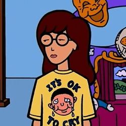 Daria Quotes, Daria Mtv, Its Ok To Cry, Daria Morgendorffer, Very Important Person, Cartoon Profile Pictures, 90's Fashion, Old Cartoons, Cartoon Icons