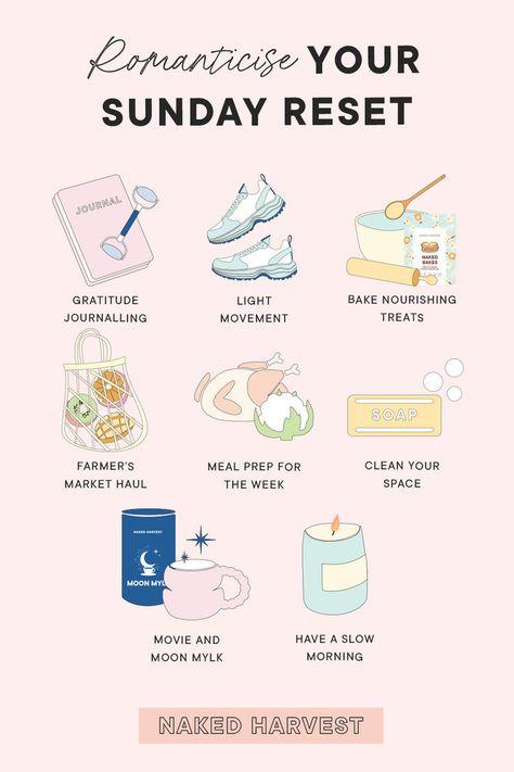 Get ready to start the new week with productivity and intention with our Sunday reset tips 💖 #selfcare #routine #sunday #reset #lifestyle #wellness #selflove #healthy Intention Board, Productive Sunday, Natural Pre Workout, Mindful Activities, Reset Routine, Selfcare Routine, Slow Sunday, Sunday Reset, Sunday Routine