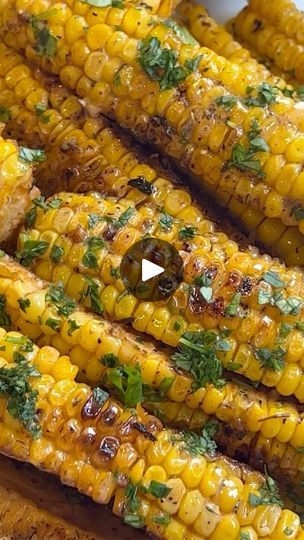 14K views · 2.2K reactions | Throwing it back for the upcoming Memorial Day weekend with these Cajun corn ribs. The exact measurements are below ⬇️ 
8 cobs of corn 
• 2 sticks of butter 
• 1 teaspoon of hot sauce 
• 3 cloves of finely minced garlic 
• 1 tablespoon of Cajun seasoning (add more for additional spice)
• 1 teaspoon of paprika 

Chopped parsley for garnish 

Cut each cob of corn into quarters. I found that the tall and slender cobs of corn were easier to cut than a wider ear of corn

In a small bowl, add melted butter, garlic, hot sauce, Rajun Cajun seasoning and paprika and whisk until combined. 

Pour 3/4 of the butter on top the corn and grill the corn ribs until tender. For some extra kick, Sprinkle more Rajun Cajun seasoning on top. (optional) 

Grill the corn ribs until te Grilled Corn Ribs, Butter Corn Recipe, Cajun Corn On The Cob, Corn Ribs Recipe, Cajun Ranch, Corn On The Cob Recipes, Garlic Hot Sauce, Cajun Corn, Dried Chives