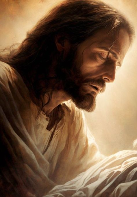 Biblical Quotes Inspirational, Jesus Christ Painting, Jesus Christ Artwork, Pictures Of Christ, Understanding The Bible, Jesus Praying, Jesus And Mary Pictures, Jesus Christ Art, Jesus Photo