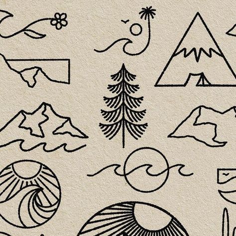 Sam Larson on Instagram: "DOODLE DUMP. A collection of simple little drawings from the past week. Swipe for close ups. Thanks for checkin’ em out! #illustration #procreatedrawing #monoline" Simple Little Drawings, Nature Line Art, Monoline Illustration, Sam Larson, Animation Styles, Instagram Doodle, Bible Doodles, Little Drawings, Create Drawing