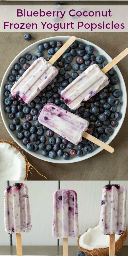 Greek Yogurt Bars Frozen, Coconut Yogurt Popsicles, Frozen Yogurt Pops, Frozen Yogurt Blueberries, Frozen Yogurt Popsicles, Coconut Popsicles, Yogurt Pops, Yogurt Popsicles, Artificial Food