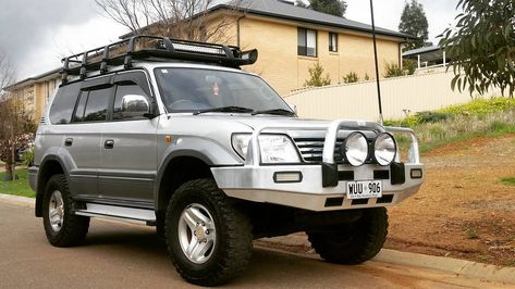 Matt Papps on Instagram: “The new bus #toyota #landcruiser #prado #landcruiserprado #prado90 #prado95 #kzj95 #turbodiesel” Prado 90 Series, Landcruiser Prado, Toyota Prado, Toyota Landcruiser, Spot Lights, New Bus, Land Cruiser, Toyota, Suv Car