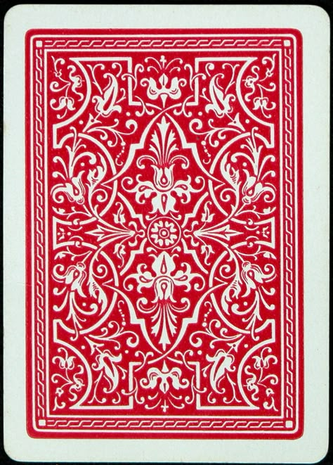 Playing Card Back Design, Red Playing Cards, Playing Card Design Illustration, Playing Card Graphic Design, Graphic Design Playing Cards, Illustrated Deck Of Cards, Flower Wall Wedding, Playing Cards Design, 카드 디자인