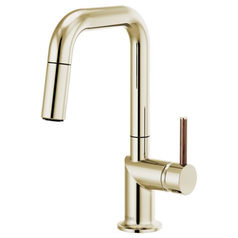 Tailor the look of your Odin Kitchen faucet with a metal or wood handle in a matching finish, or create your own split-finish pairing for a truly customized look. Bar Faucet, Kitchen Prep, Bar Faucets, Custom Shower, Lavatory Faucet, Kitchen Sink Faucets, Kitchen Handles, Kitchen Faucet, Shower Tub