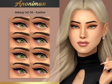 Sims 3 Makeup, Sims 2 Makeup, Mod Makeup, Mods Sims 4, Sims 4 Cc Eyes, The Sims 4 Skin, Makeup Tumblr, Makeup Cc, The Sims 4 Pc