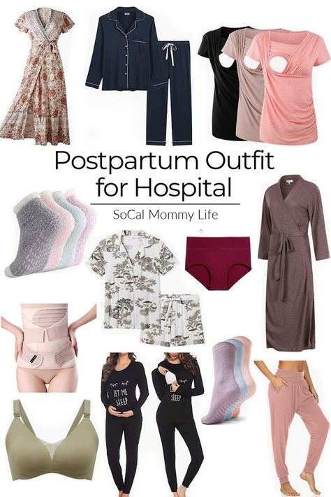 I struggle to find cute and comfy clothes to wear after giving birth and I don't want to wear that ugly hospital gown. This list has it all! So many stylish postpartum outfits to choose from! Postpartum Outfits Spring, Postpartum Outfits Fall, Nursing Capsule Wardrobe, Nursing Mom Outfits, Postpartum Outfits Summer, Postpartum Outfits, Baby Hospital Bag Checklist, Summer/fall Outfits, Hospital Gowns