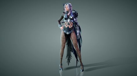 Black Desert Online Getting Sexy Dark Knight Class in March [UPDATED] Black Desert Dark Knight, Black Desert Online Character Creation, Black Desert Online Character, Black Desert Online, Mmorpg Games, Black Desert, Female Design, Anime Fashion, Female Knight