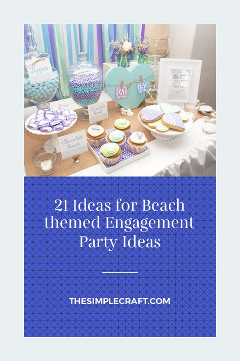 21 Ideas for Beach themed Engagement Party Ideas #beach #themed #engagement #party #ideas #EngagementPartyIdeas #beachthemedengagementpartyideas Beach Theme Engagement Party Ideas, Beach Engagement Party Decorations, Beach House Engagement Party, Beach Engagement Party Ideas, Engagement Party Beach Theme, Coastal Theme Engagement Party, Beach Theme Bridal Shower Ideas Decor, Beach Theme Couples Shower Party Ideas, Beach Theme Bridal Shower Ideas